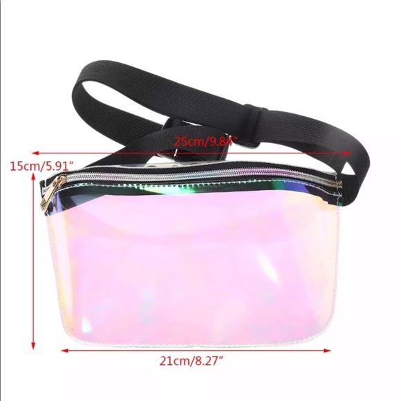 New Item✨ Clear Holographic Fanny Pack 💕 - Picture 7 of 7